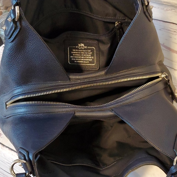 Coach Navy Blue Shoulder Bag - Picture 9 of 9